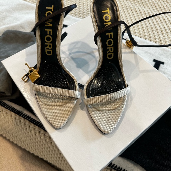 Tom Ford Lock Stiletto Sandals - Picture 4 of 4